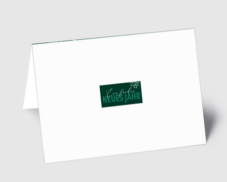 Weihnachtskarte Neujahrsgrüße