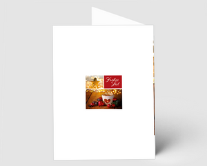 Weihnachtskarte Winterromantik