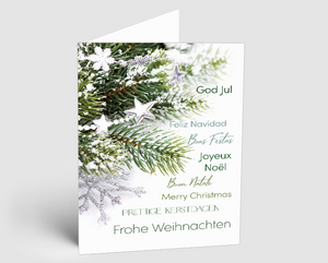 Weihnachtskarte Feliz Navidad