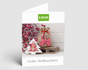 Weihnachtskarte Weihnachtszeit