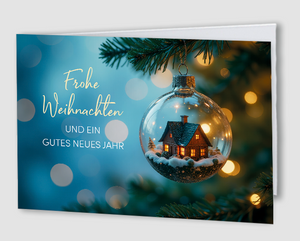 Weihnachtskarte Weihnachtszeit