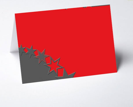 Weihnachtskarte Sterne