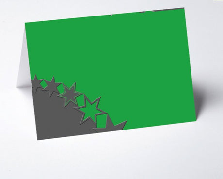 Weihnachtskarte Sterne