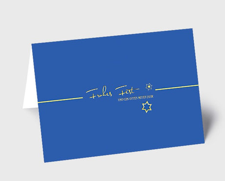 Weihnachtskarte Sternenzauber