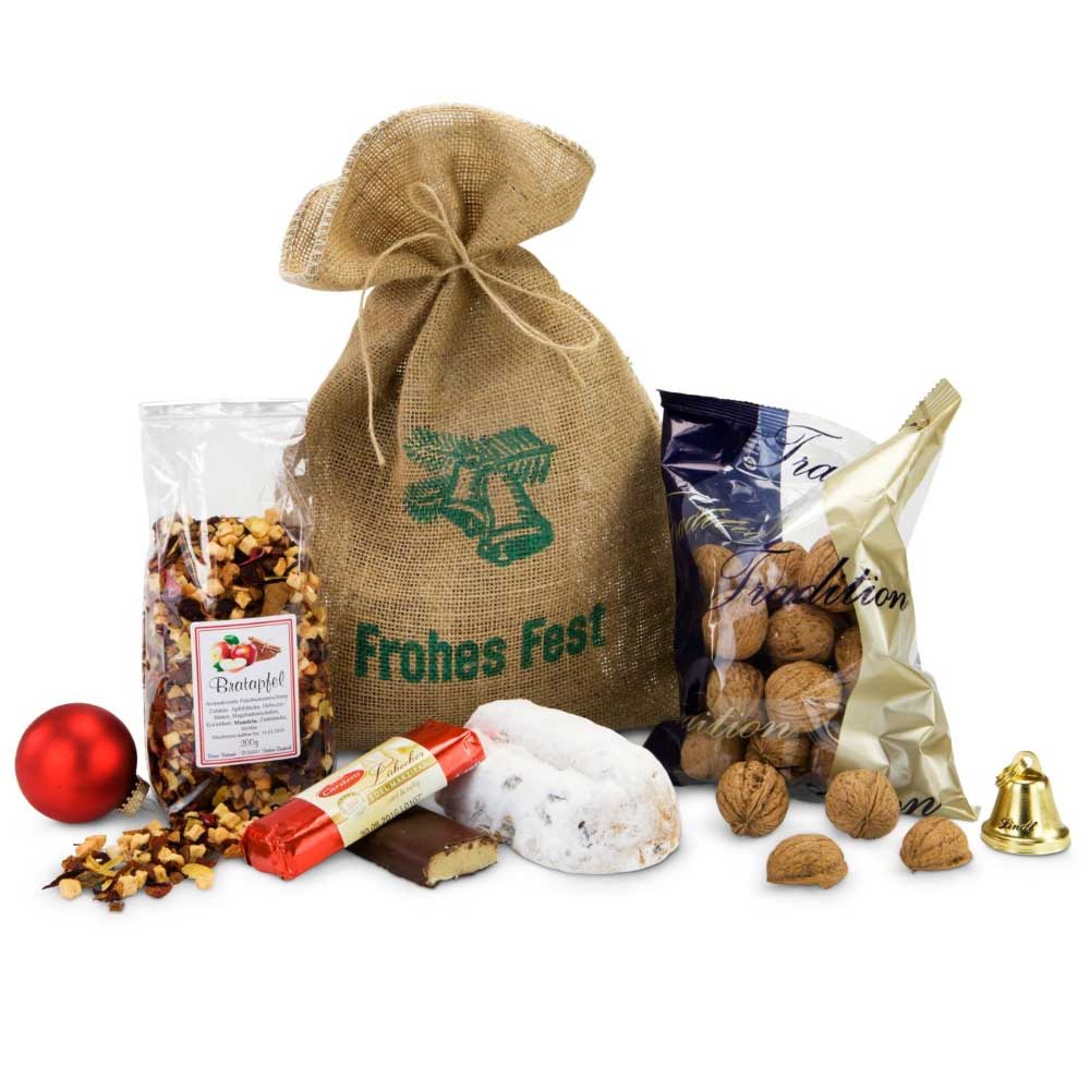 Gefüllter Weihnachtssack