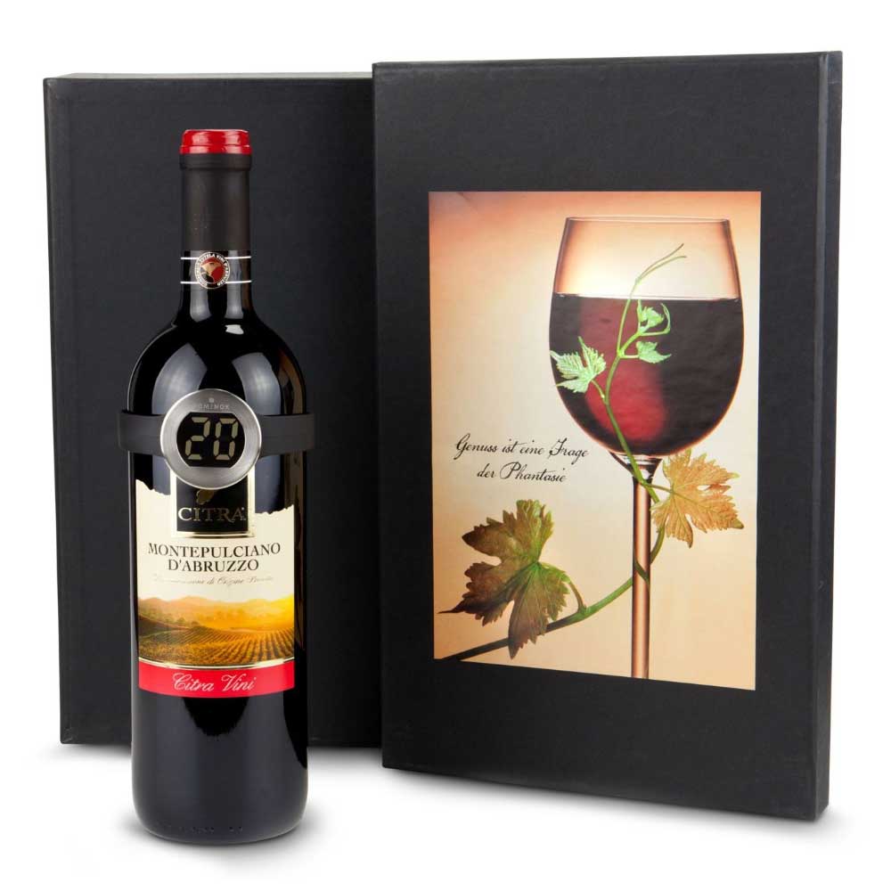 Modernes Weinthermometer