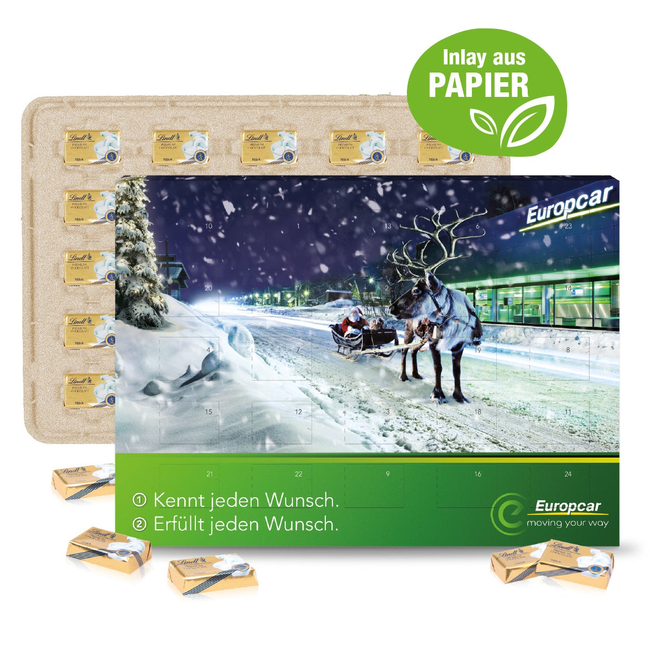 Wand-Adventskalender Lindt "Select Edition"