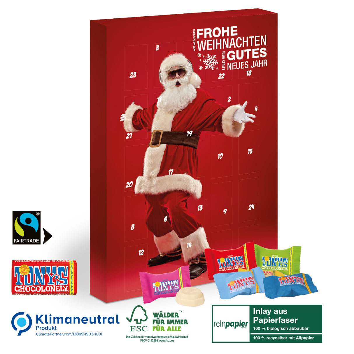 Wand-Adventskalender Lindt „Hello“ Mini´s