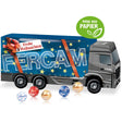 LKW Adventskalender Werbeartikel mit Logo und Lindt Schokolade