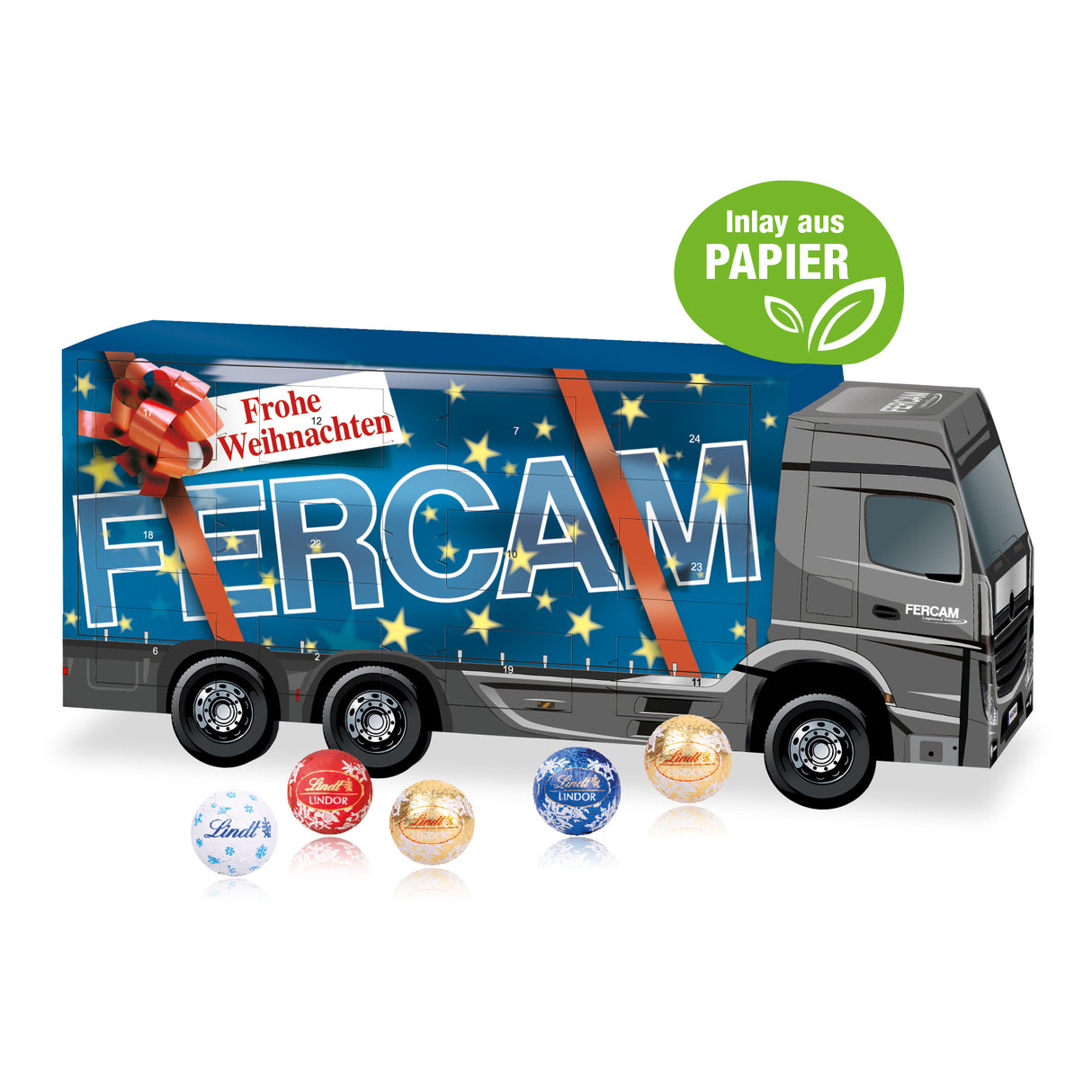 Werbeartikel Adventskalender mit Firmen Logo