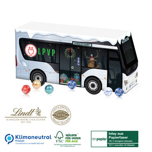3D Adventskalender Lindt „Bus“