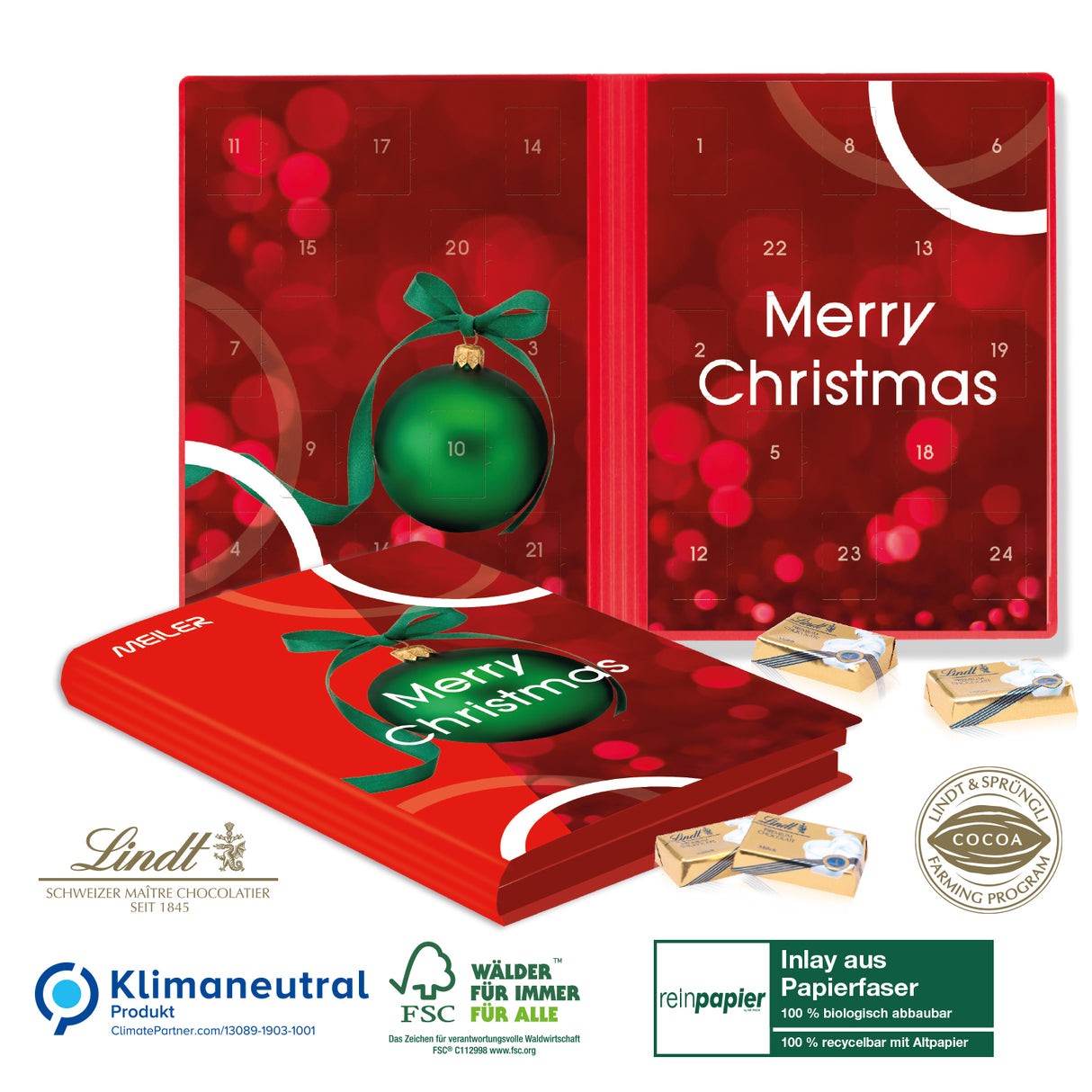 Adventskalender Weihnachtsbuch „Exklusiv“