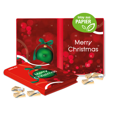 Adventskalender Weihnachtsbuch mit Lindt / Sarotti