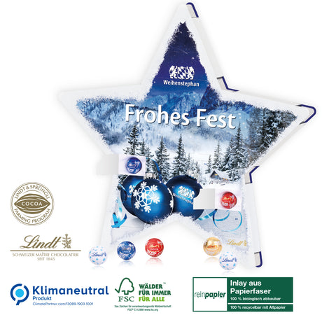 Werbeartikel Adventskalender Lindt für Mitarbeiter, Geschäftspartner und Kunden