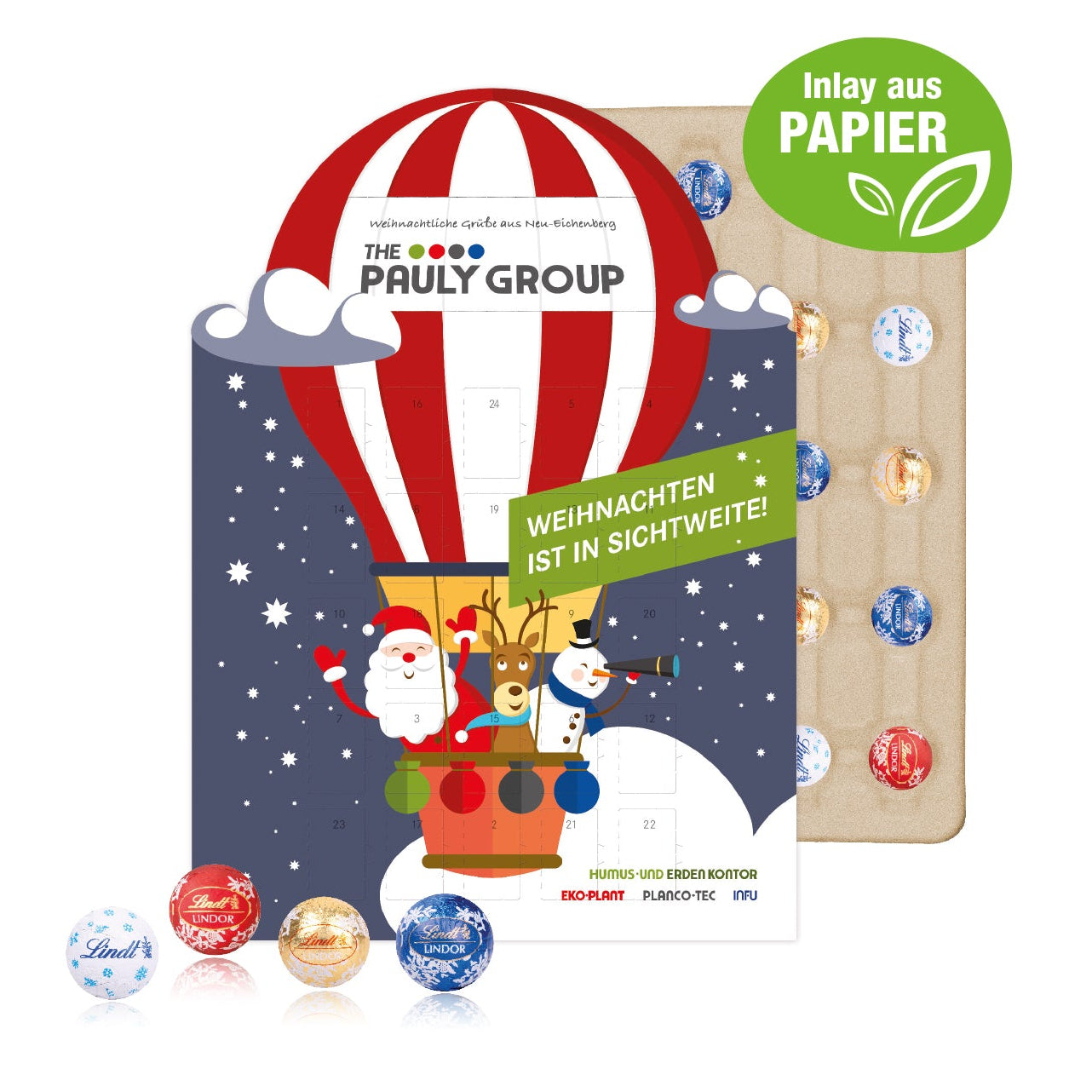 Adventskalender „Individuelle Kalenderform“