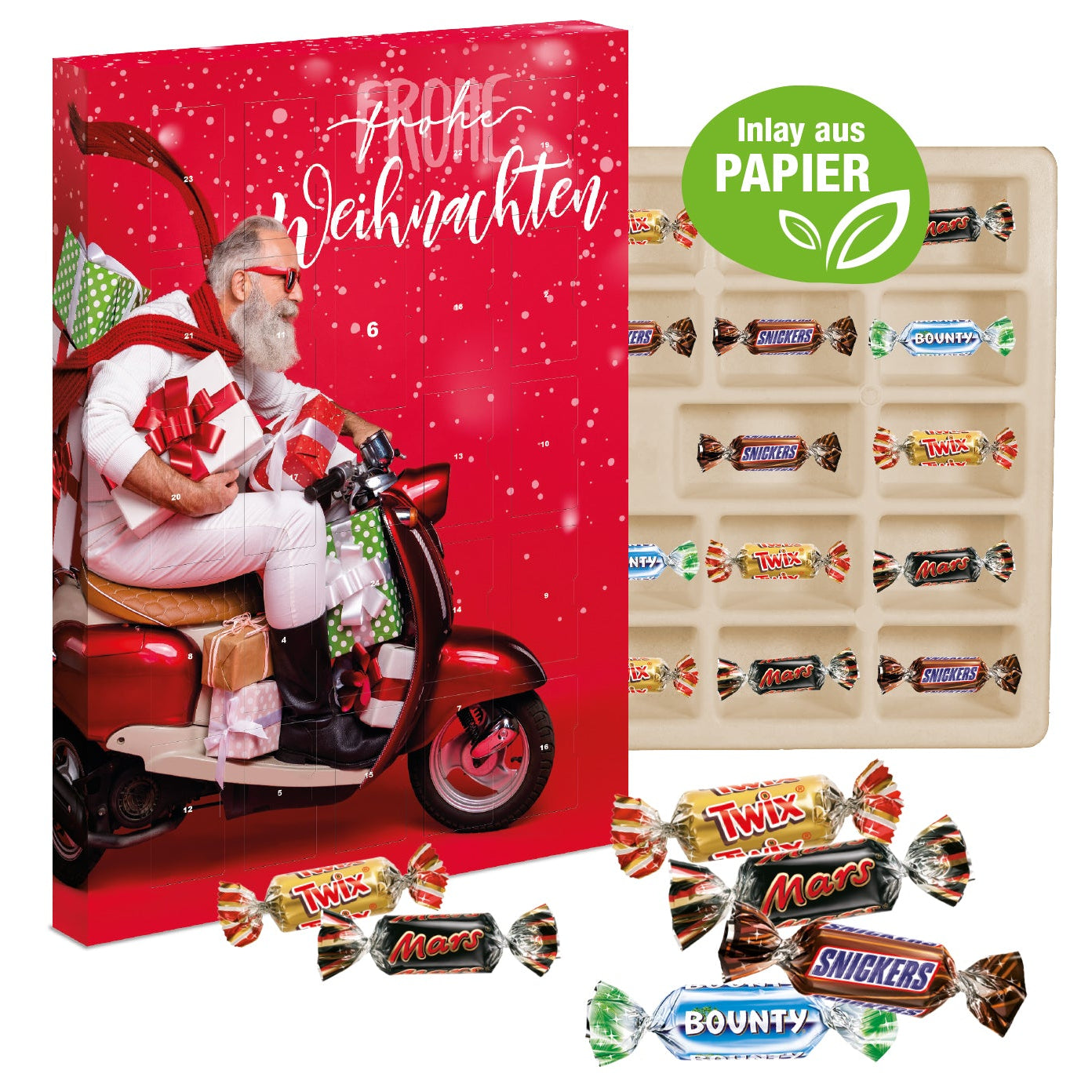 Werbeartikel Adventskalender mit Firmen Logo