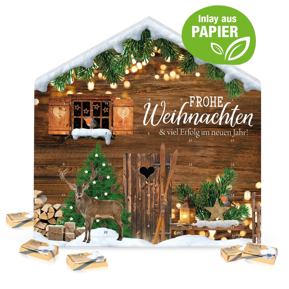 Adventskalender Weihnachtshaus "Exklusiv"