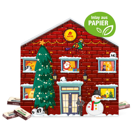 Adventskalender Weihnachtshaus "Exklusiv"