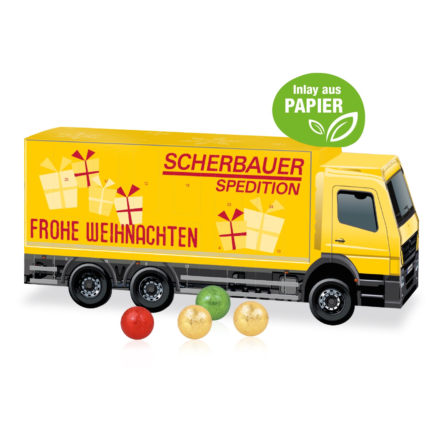 3d LKW Adventskalender
