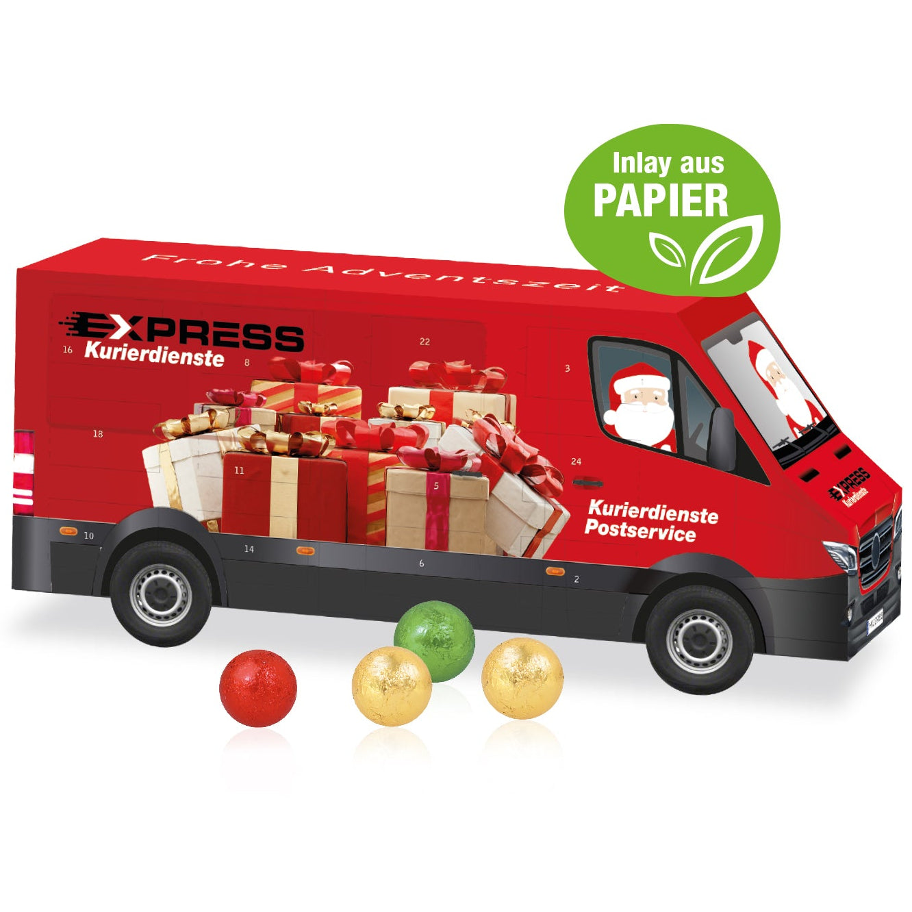 Werbeartikel Adventskalender mit Firmen Logo