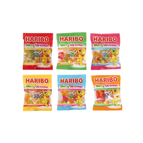 Adventskalender mit Haribo Fruchtgrummi, Inlay aus Papier