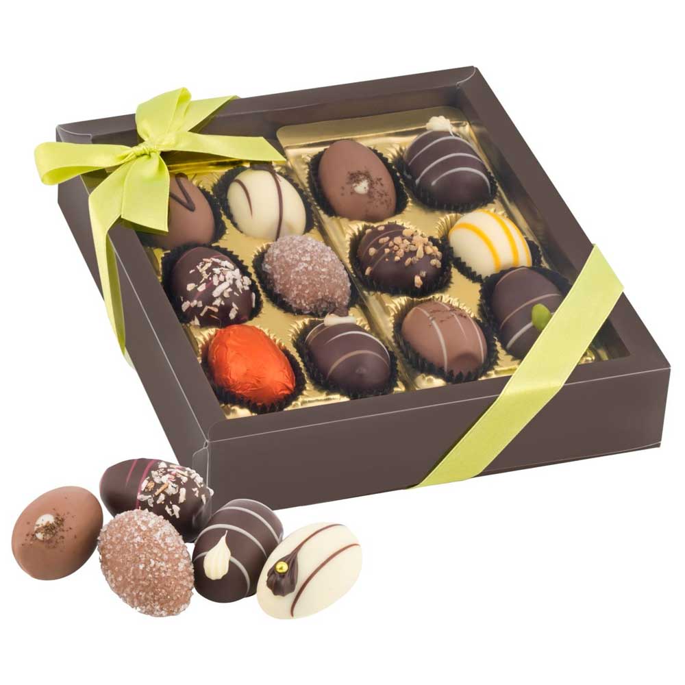 Oster-Präsent Pralineneier