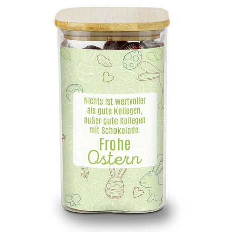 Lindor Team-Glas Frohe Ostern