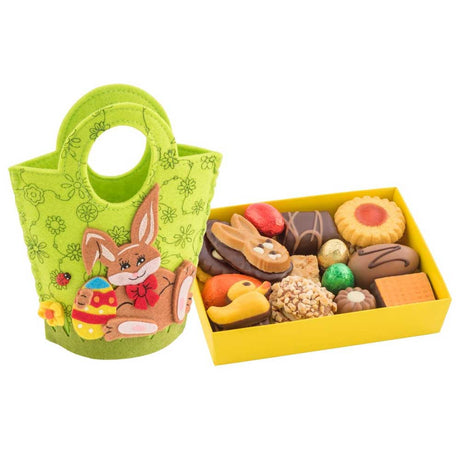 Filztasche Hase, Ostergebäckmischung