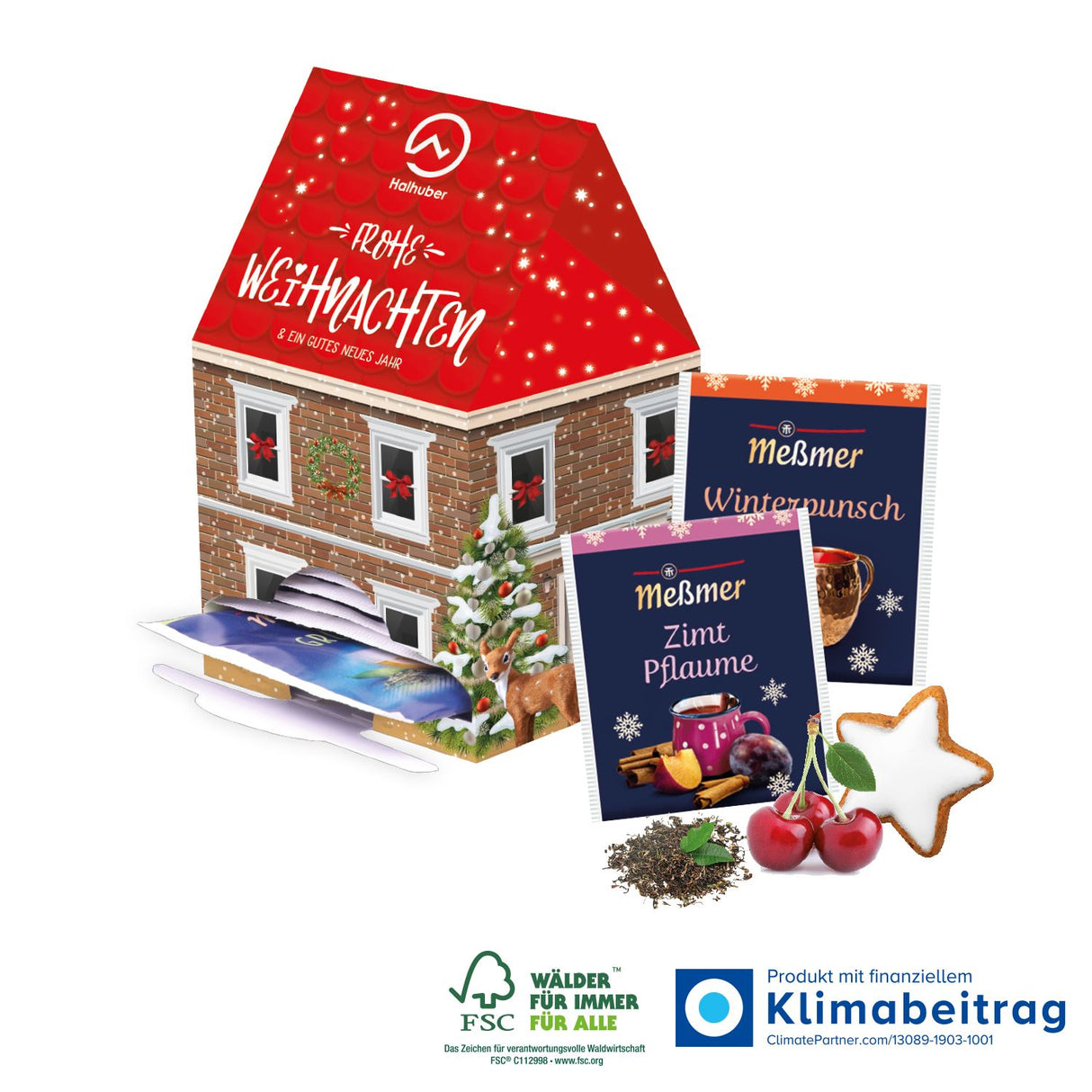 Tee-Haus „Mini“ mit Messmer Tee