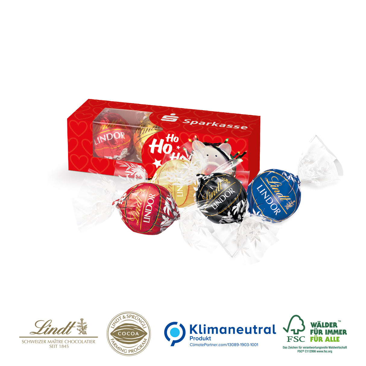 Lindor / Ferrero Rocher - Präsent, 3er