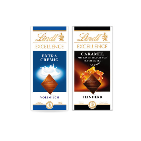 Grußkarte mit Schokoladentafel von Lindt