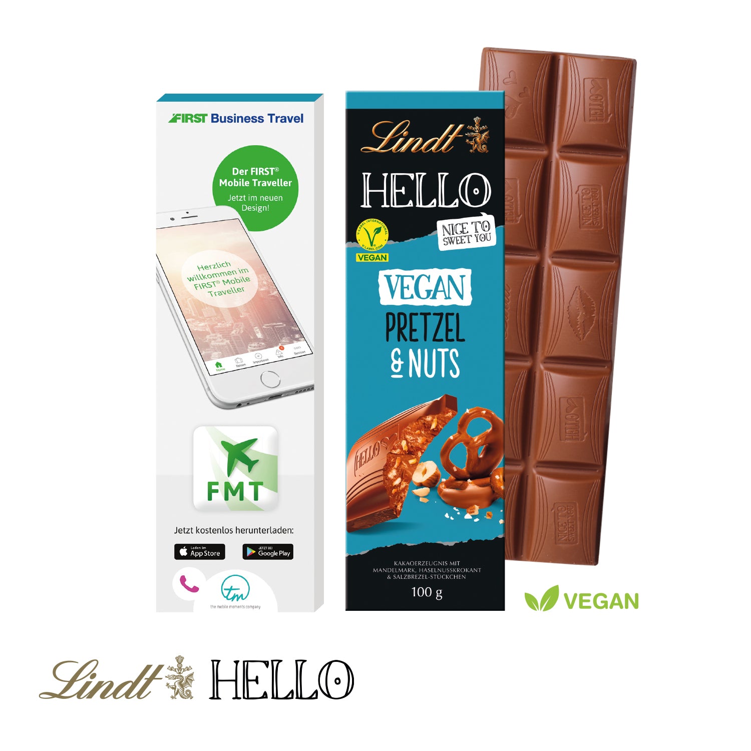 Schokoladentafel Lindt HELLO