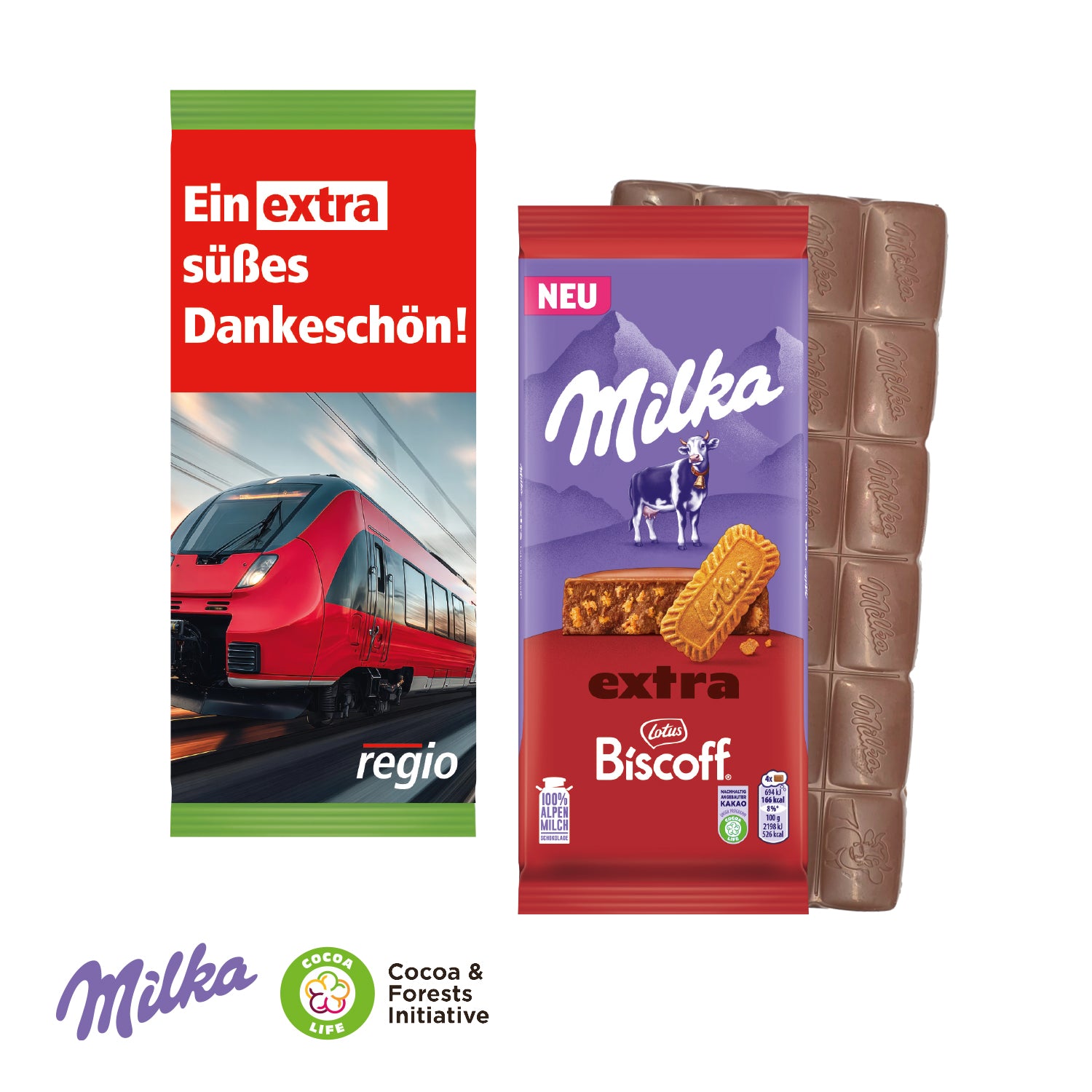 Milka Schokoladentafel Extra, 190 g