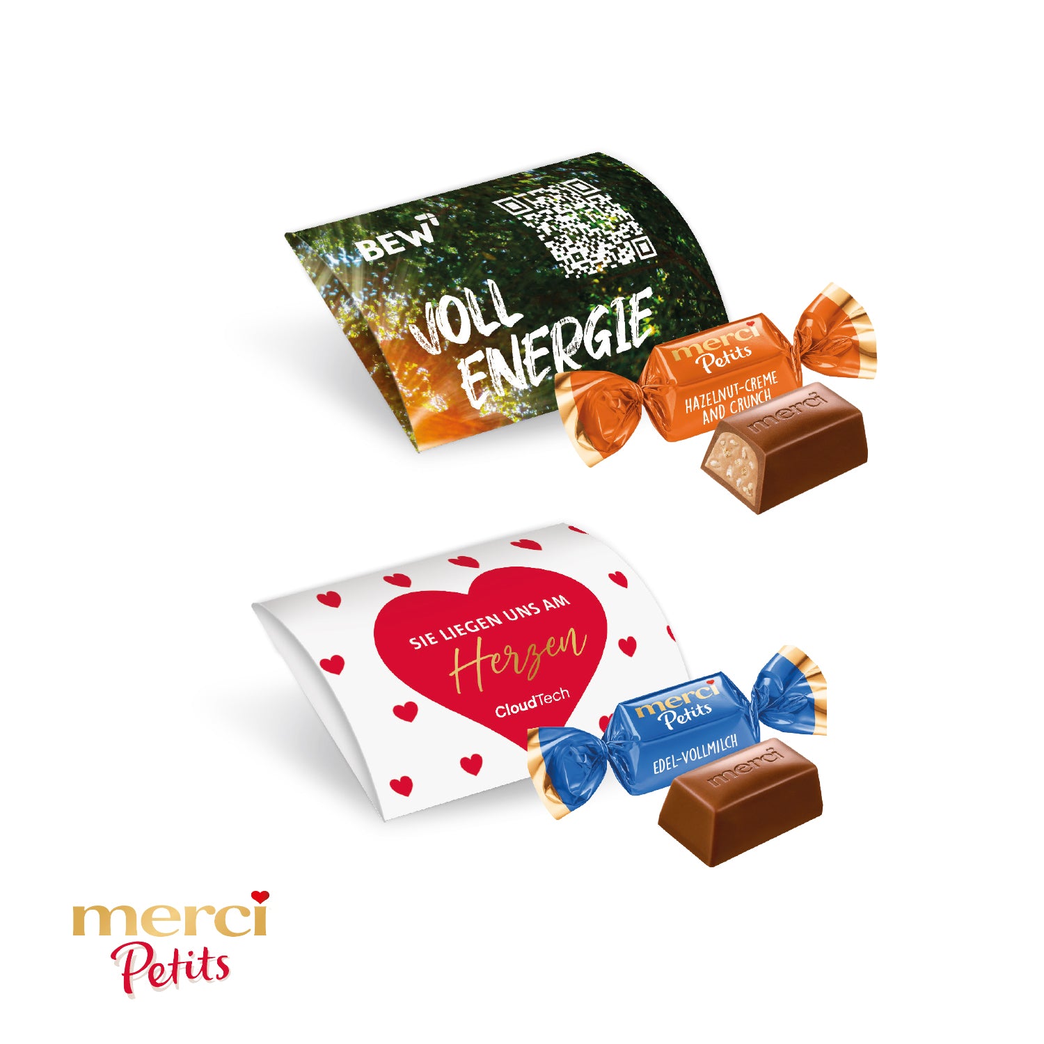Merci® Petits im Werbebriefchen