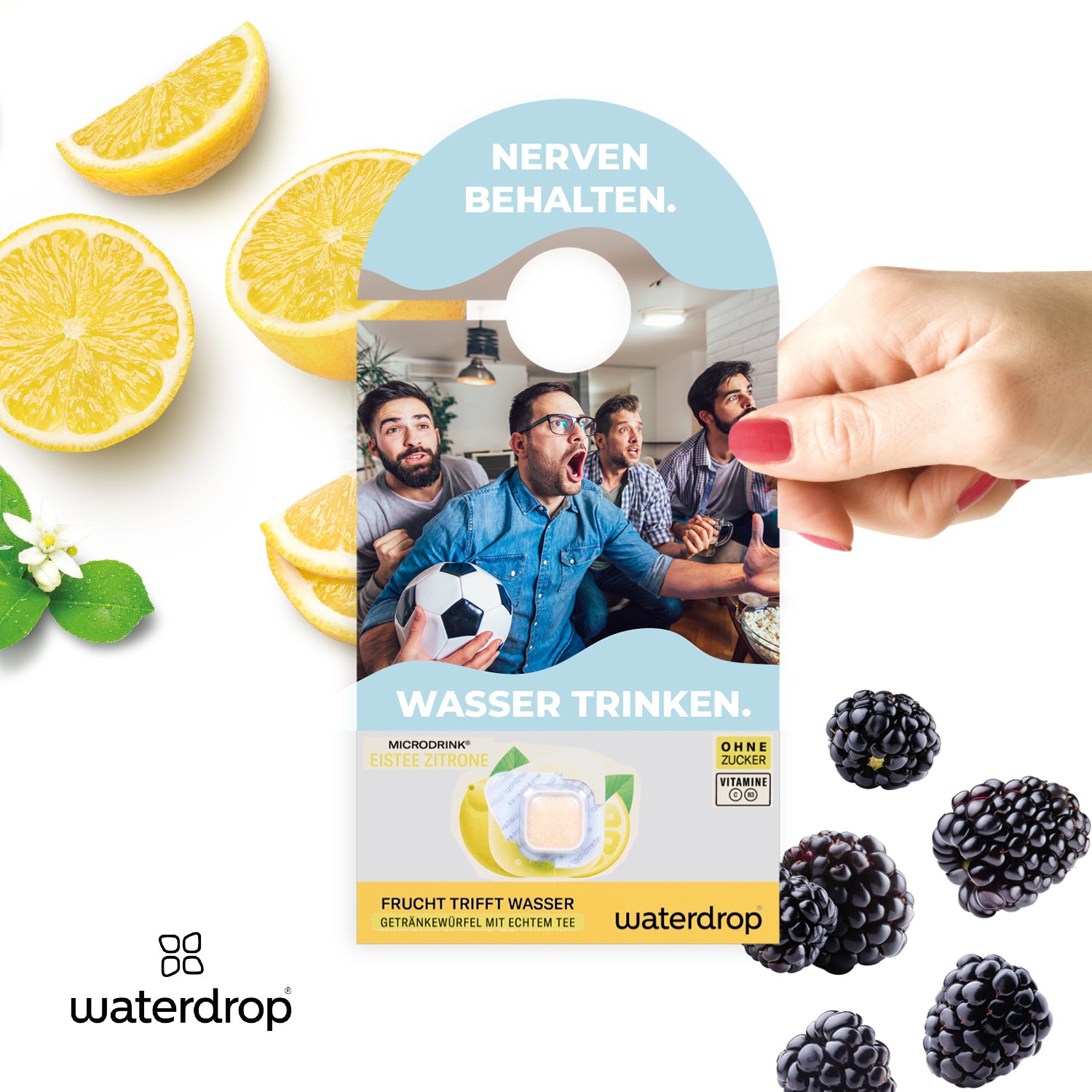 Flaschen-Türanhänger waterdrop®