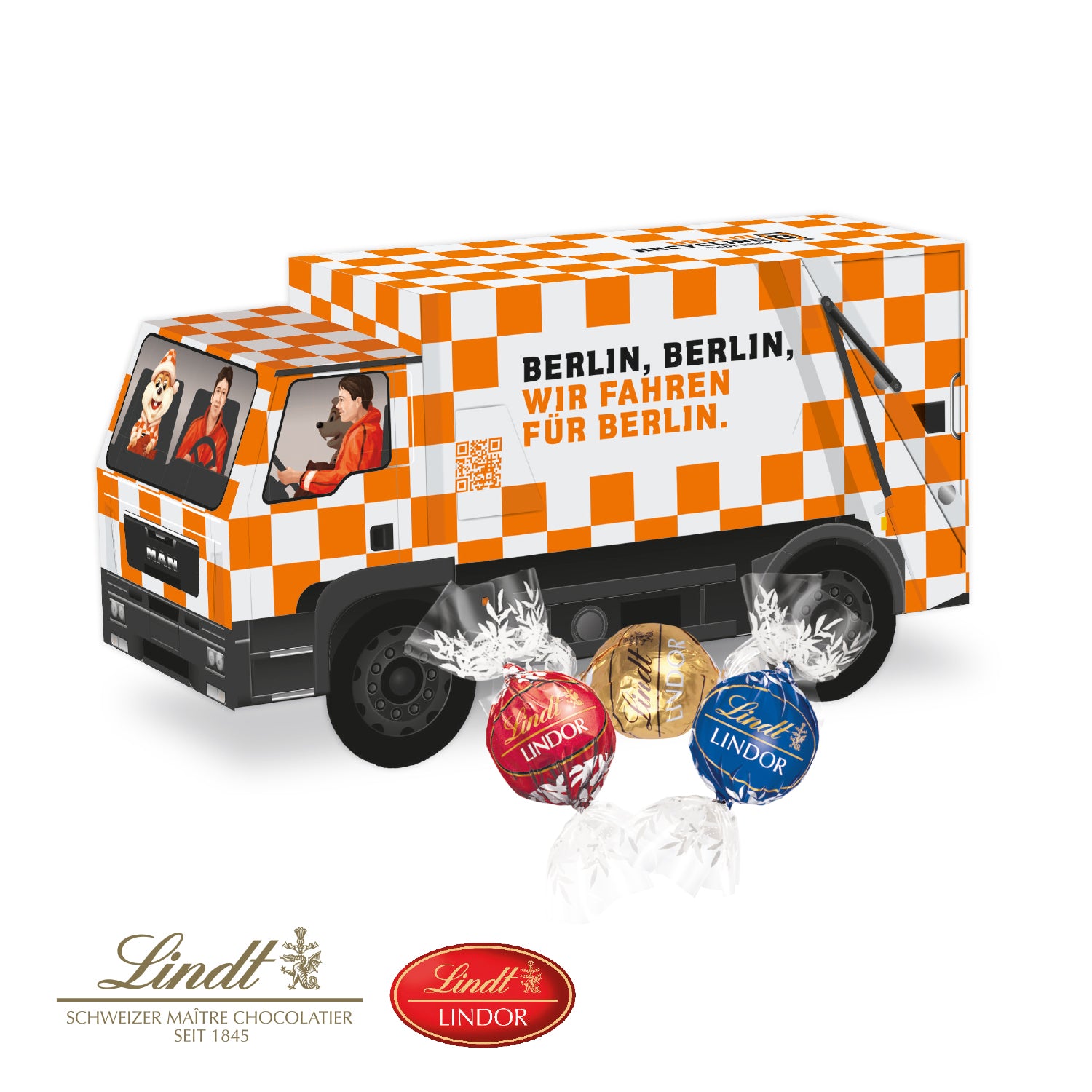 3D Präsent "LKW"