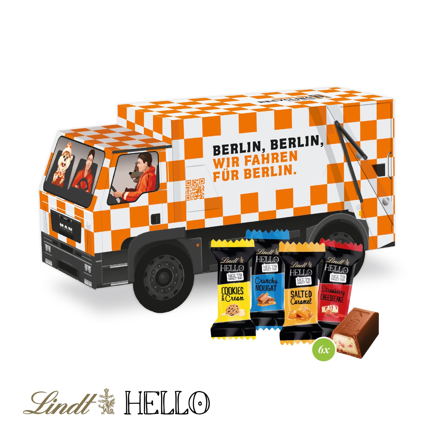 3D Präsent "LKW"