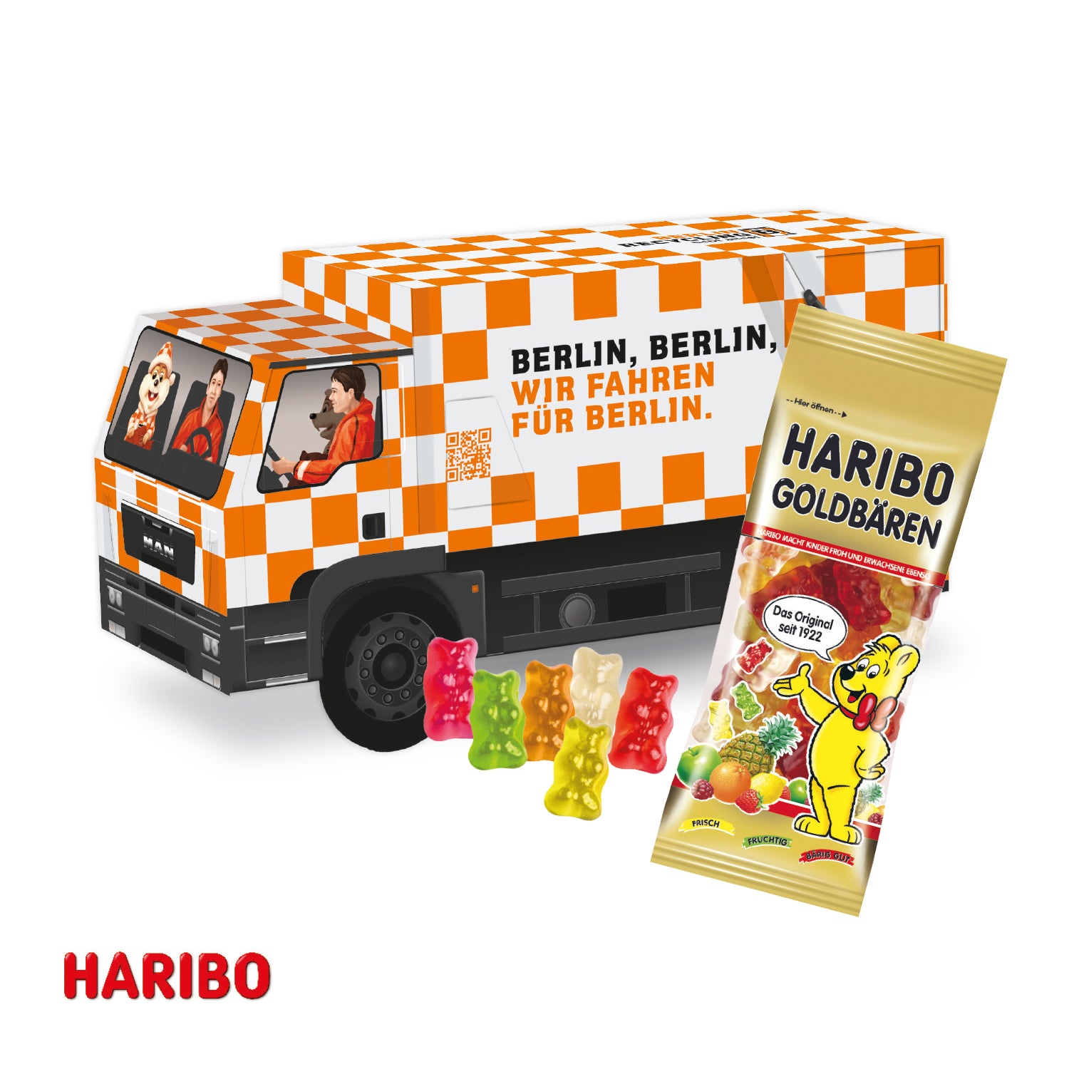 3D Präsent "LKW"