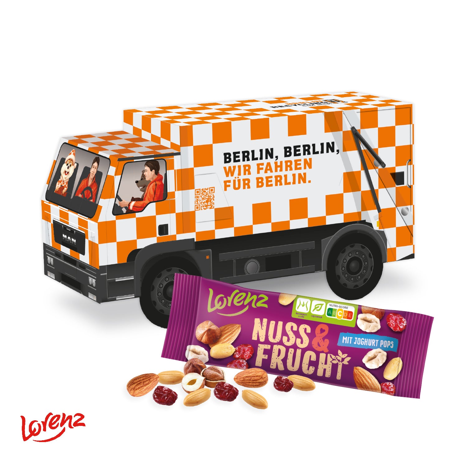 3D Präsent "LKW"