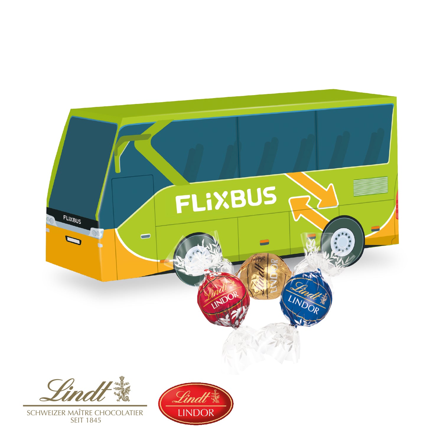 3D Präsent "Bus"