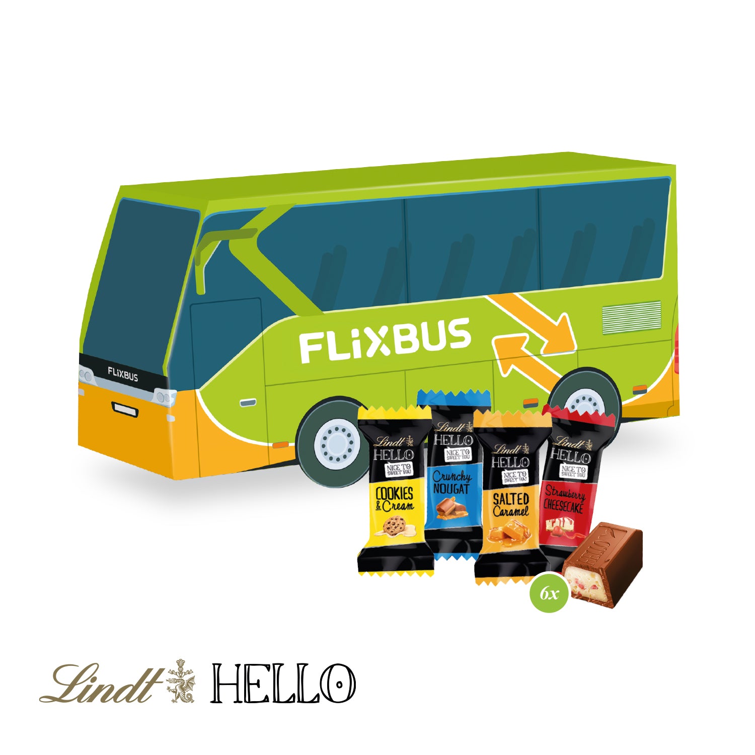 3D Präsent "Bus"