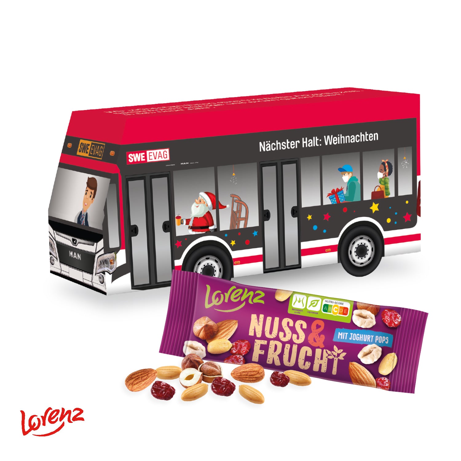3D Präsent "Bus"