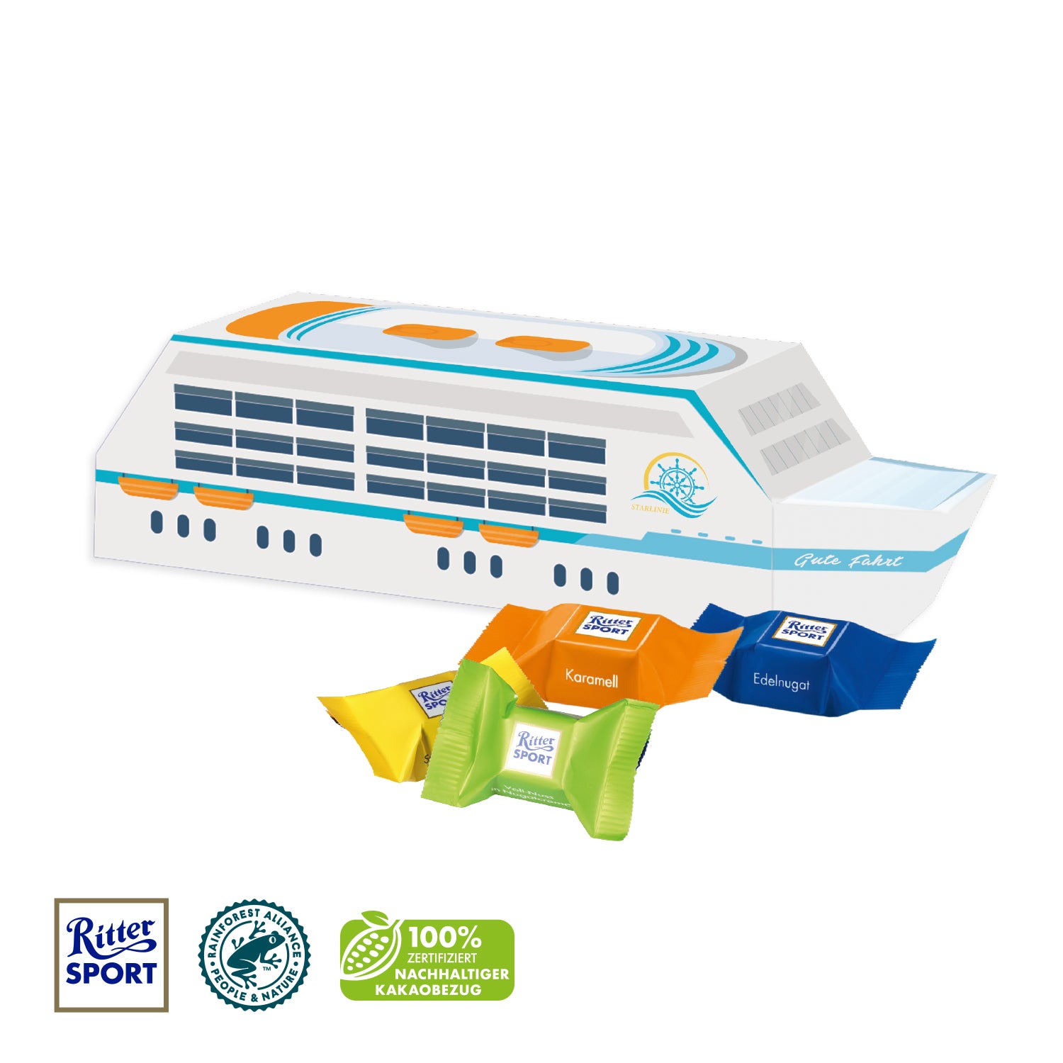 3D Präsent "Schiff"