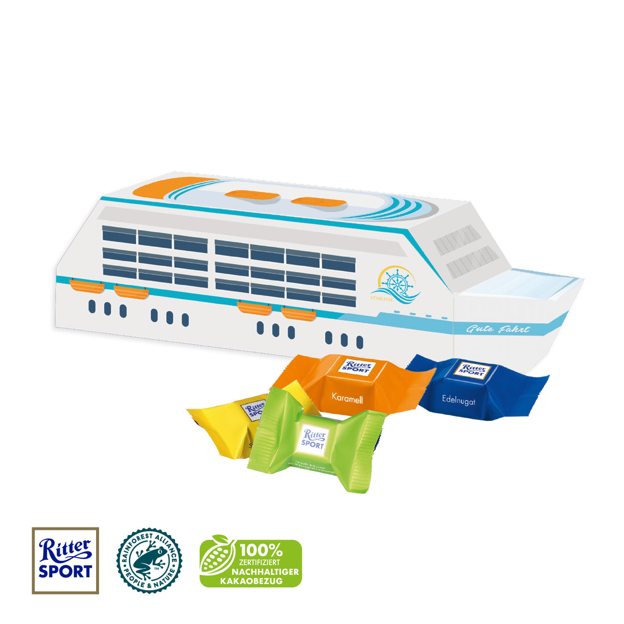 3D Präsent "Schiff"