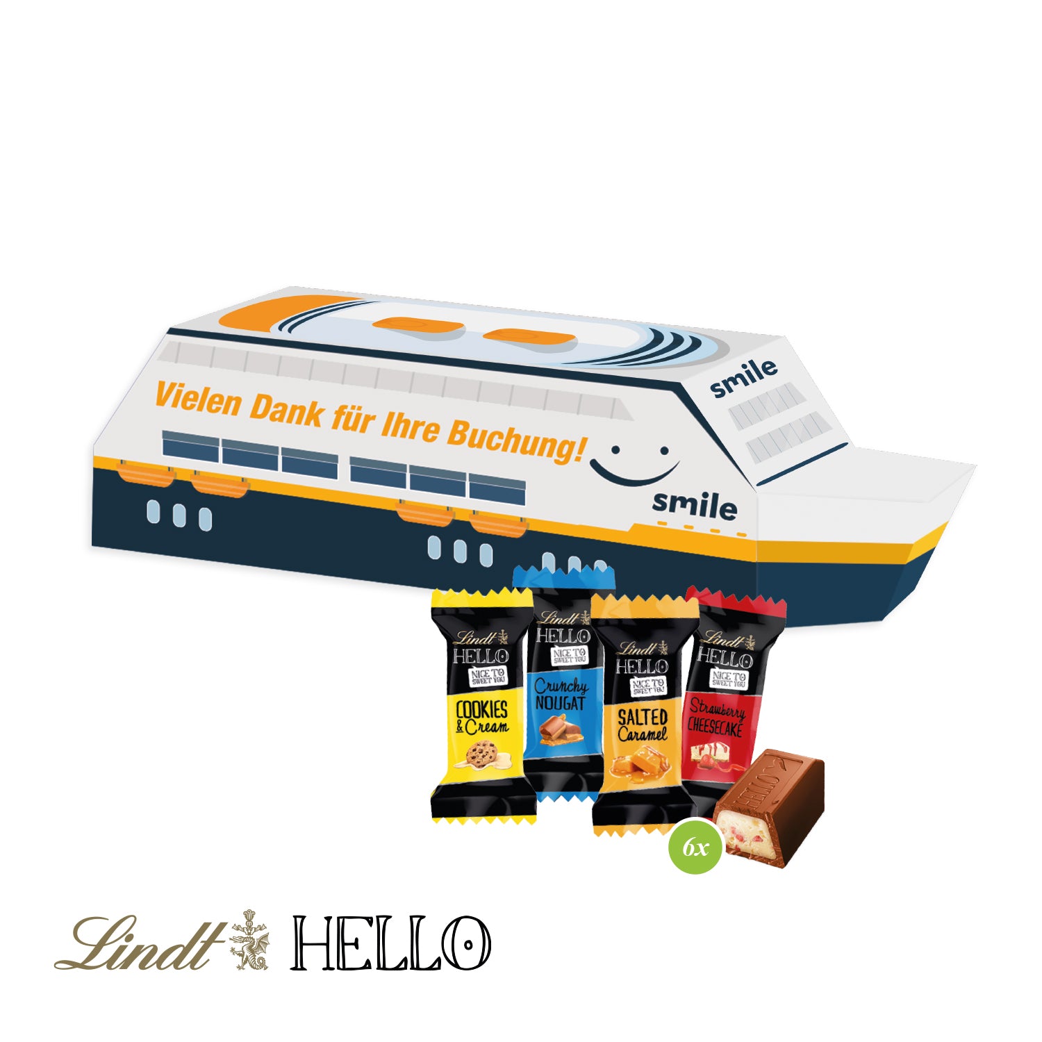 3D Präsent "Schiff"