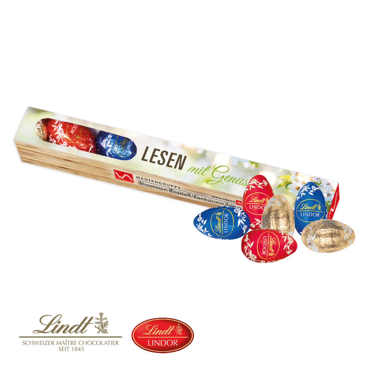 Eier-Parade mit Lindt Schokolade