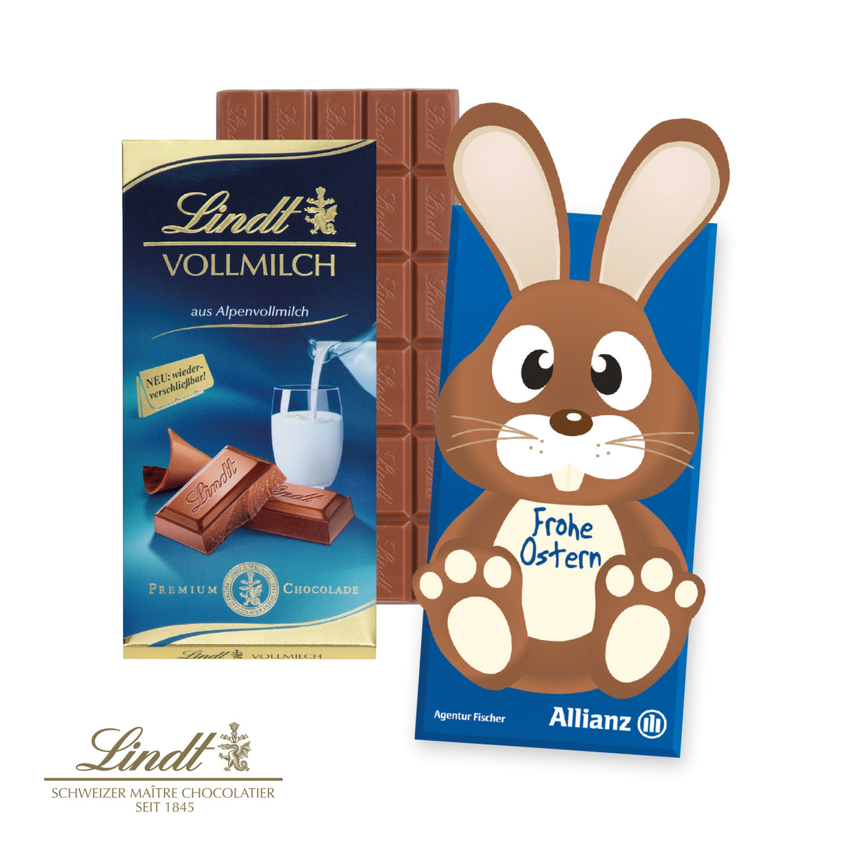 Lindt Schokoladentafel „Osterhase”