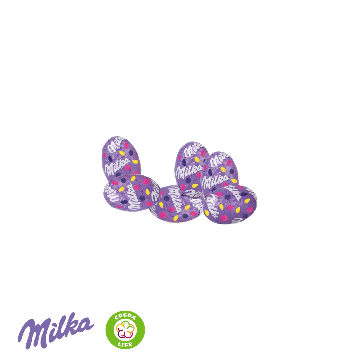 Schoko-Eier 6er mit Milka Schokolade