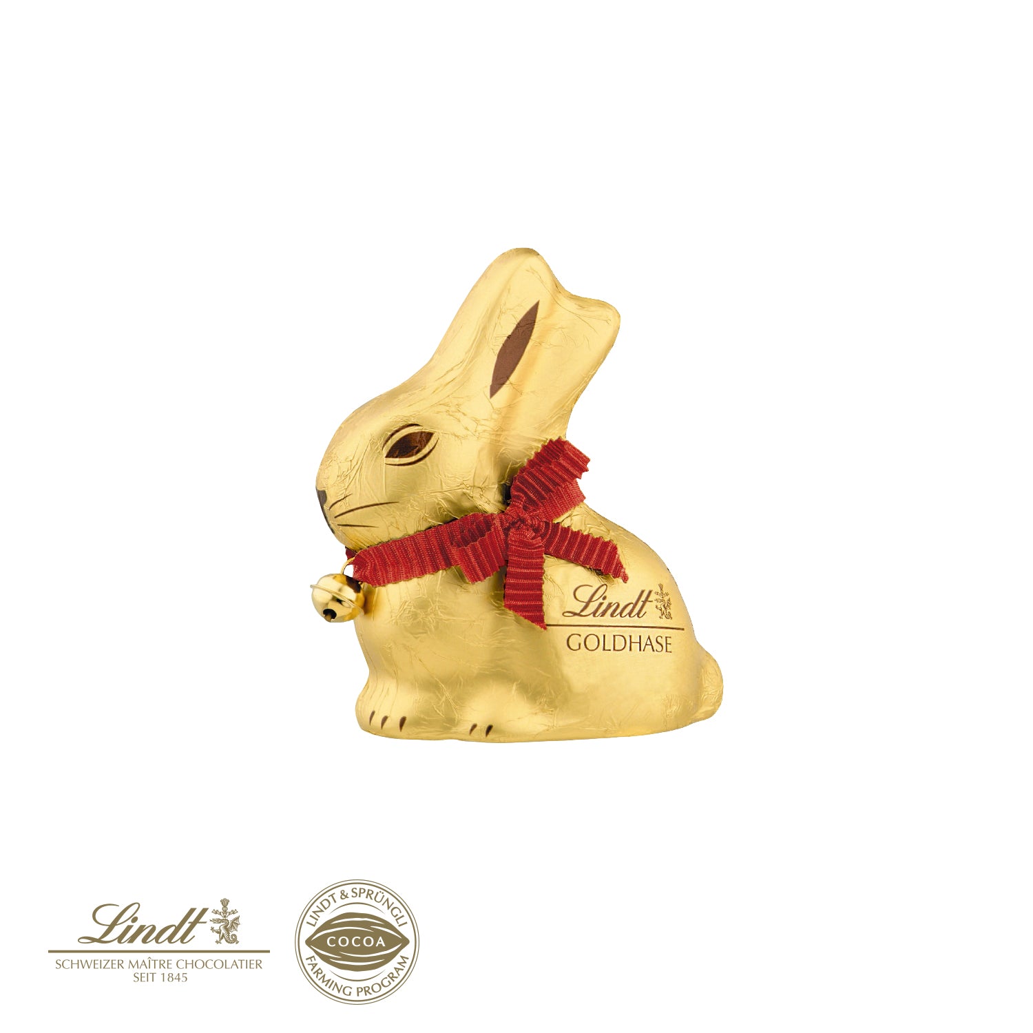 Werbekartonage „Lindt Goldhase“ 100 g