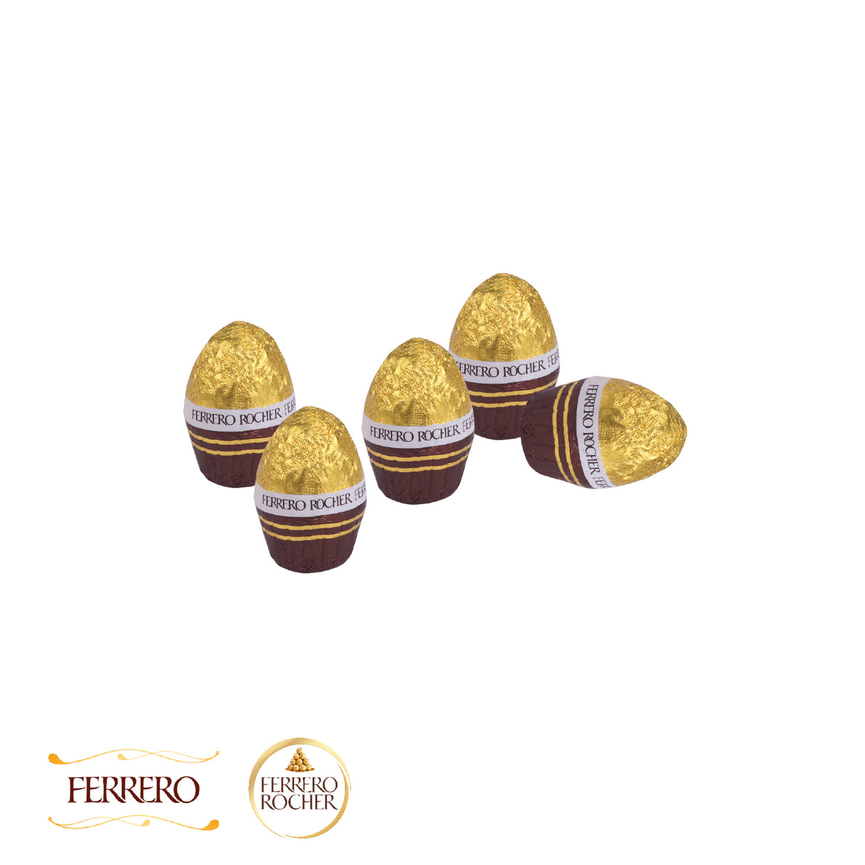Schoko-Eier 6er mit Ferrero Rocher